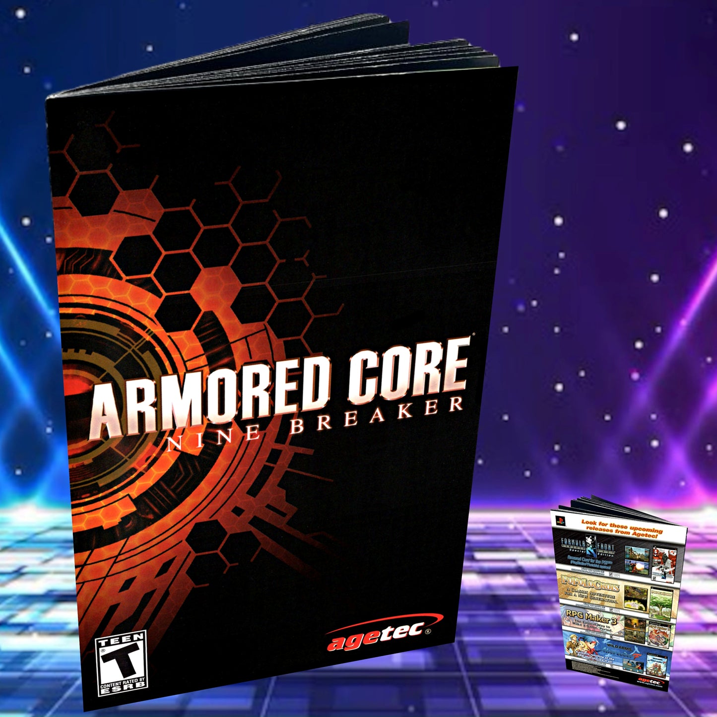 Armored Core Nine Breaker PS2 Custom Manual