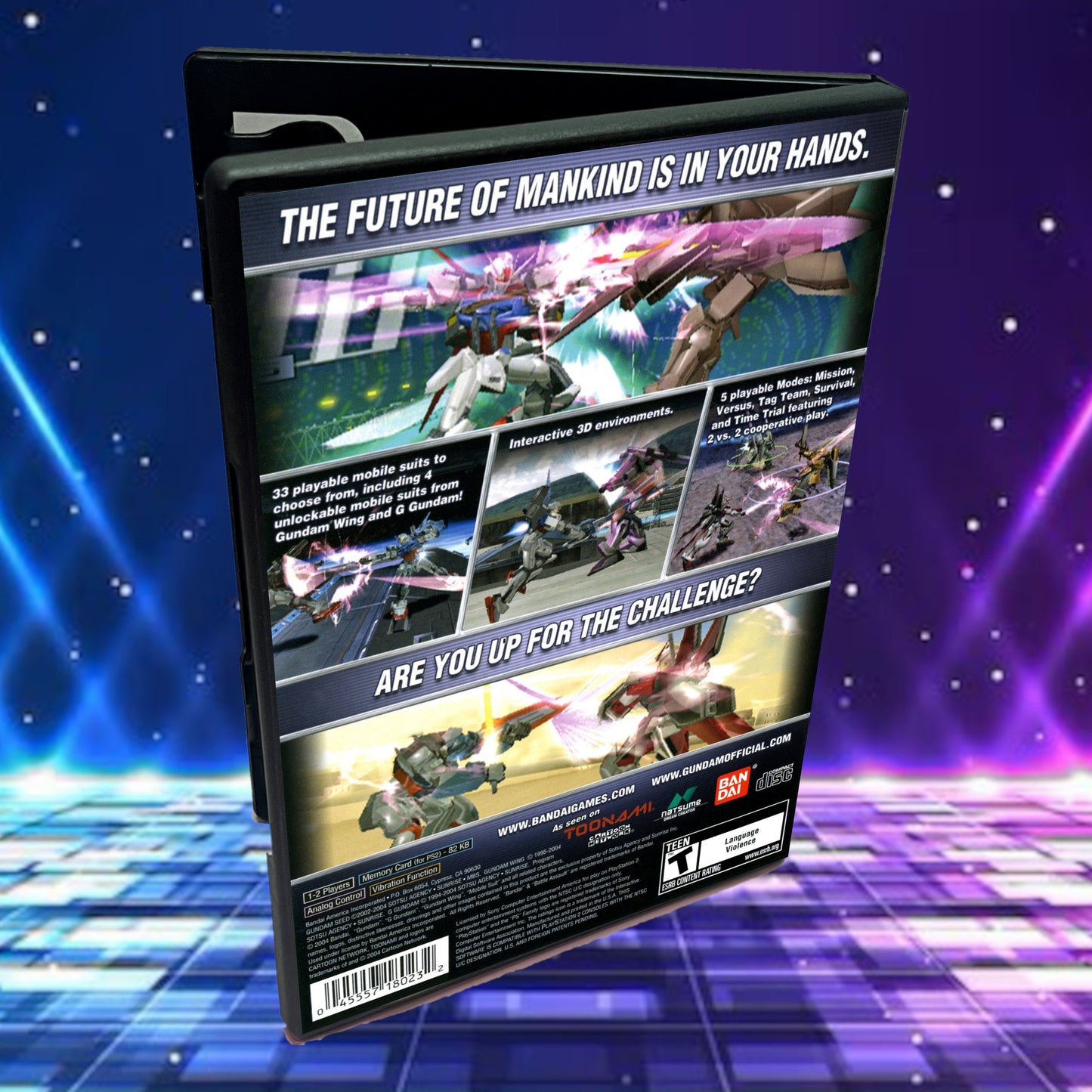 Battle Assualt 3 Featuring Gundam Seed Cover Art + Manual + PS2 Style Case