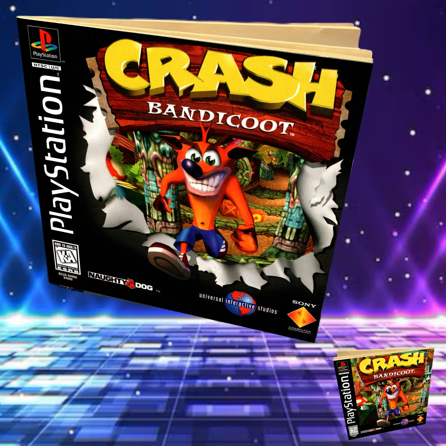 Crash Bandicoot PS1 Manual