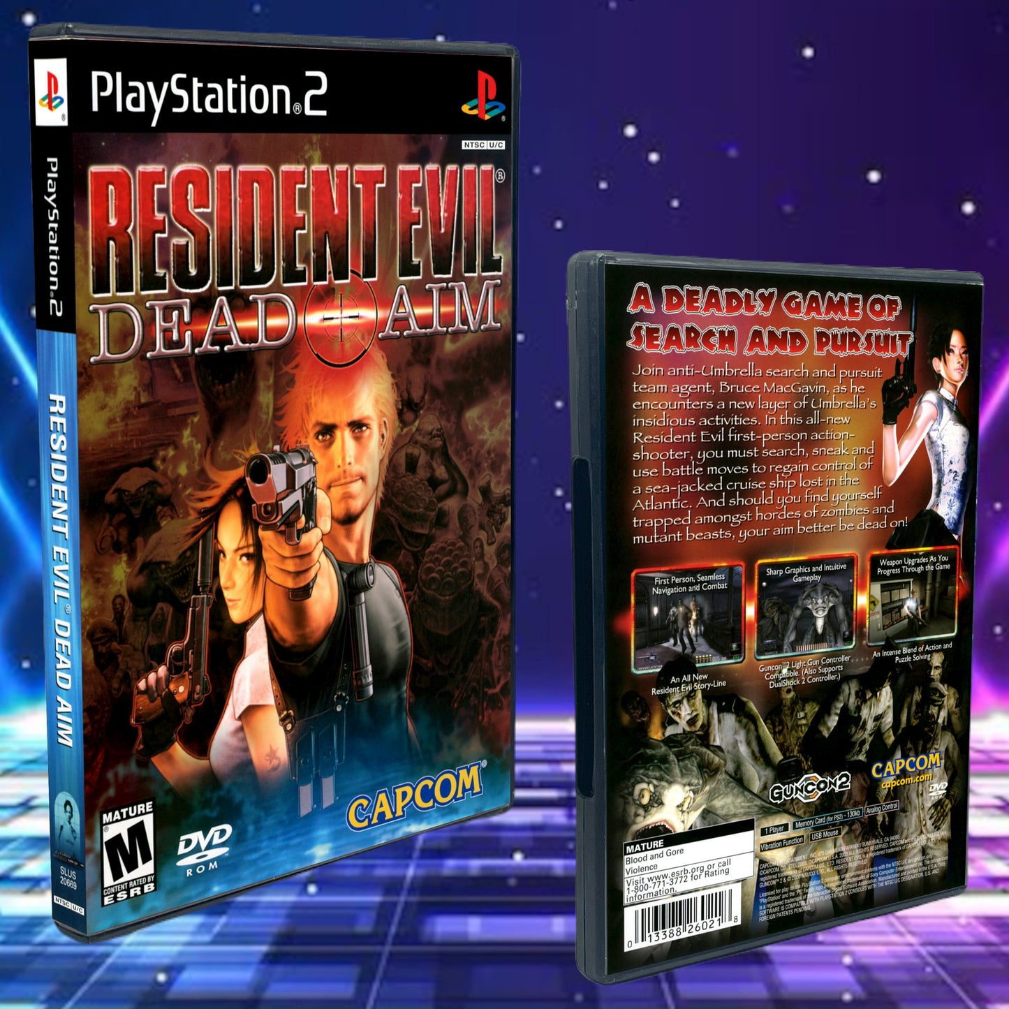 Resident Evil Dead Aim Cover Art