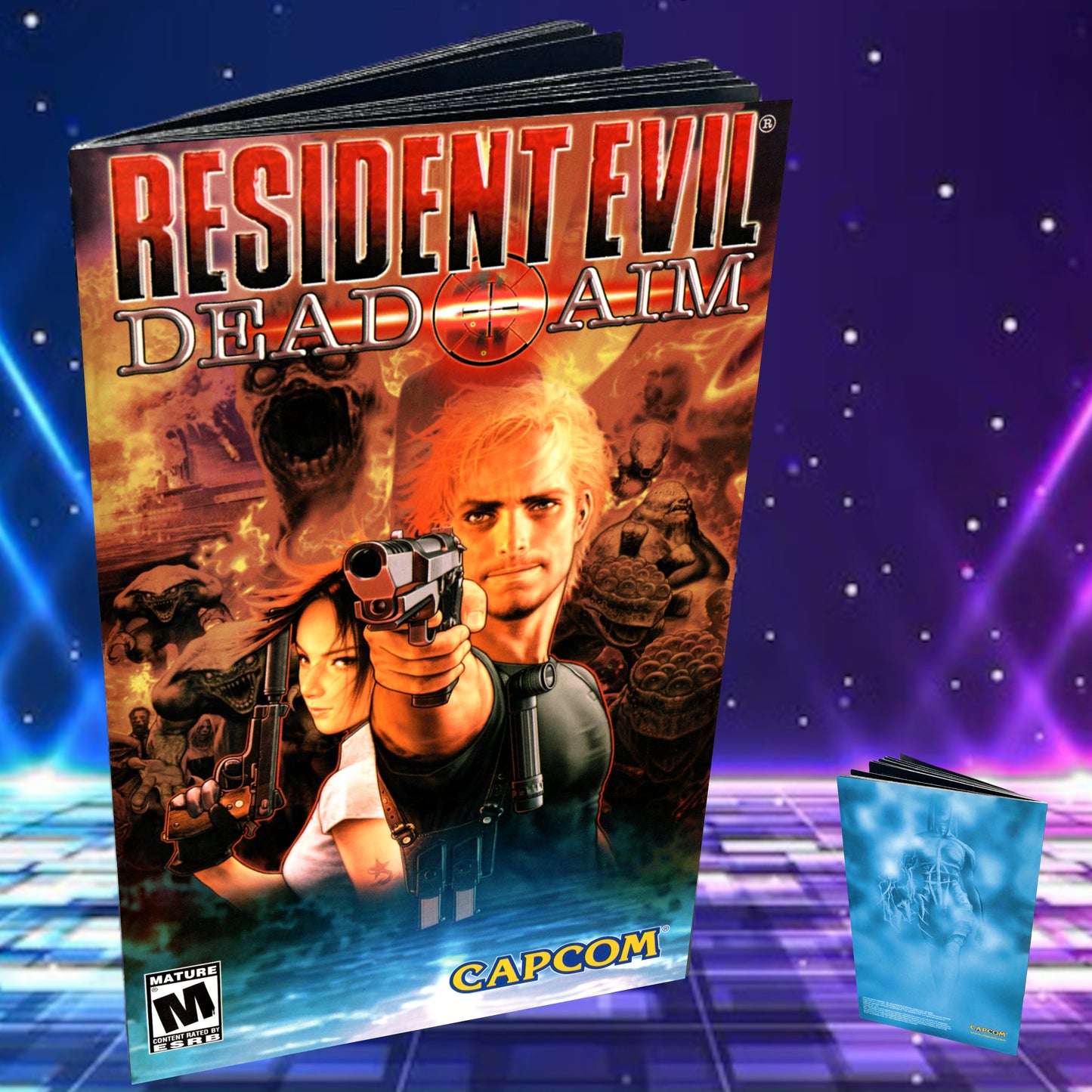 Resident Evil Dead Aim PS2 Custom Manual