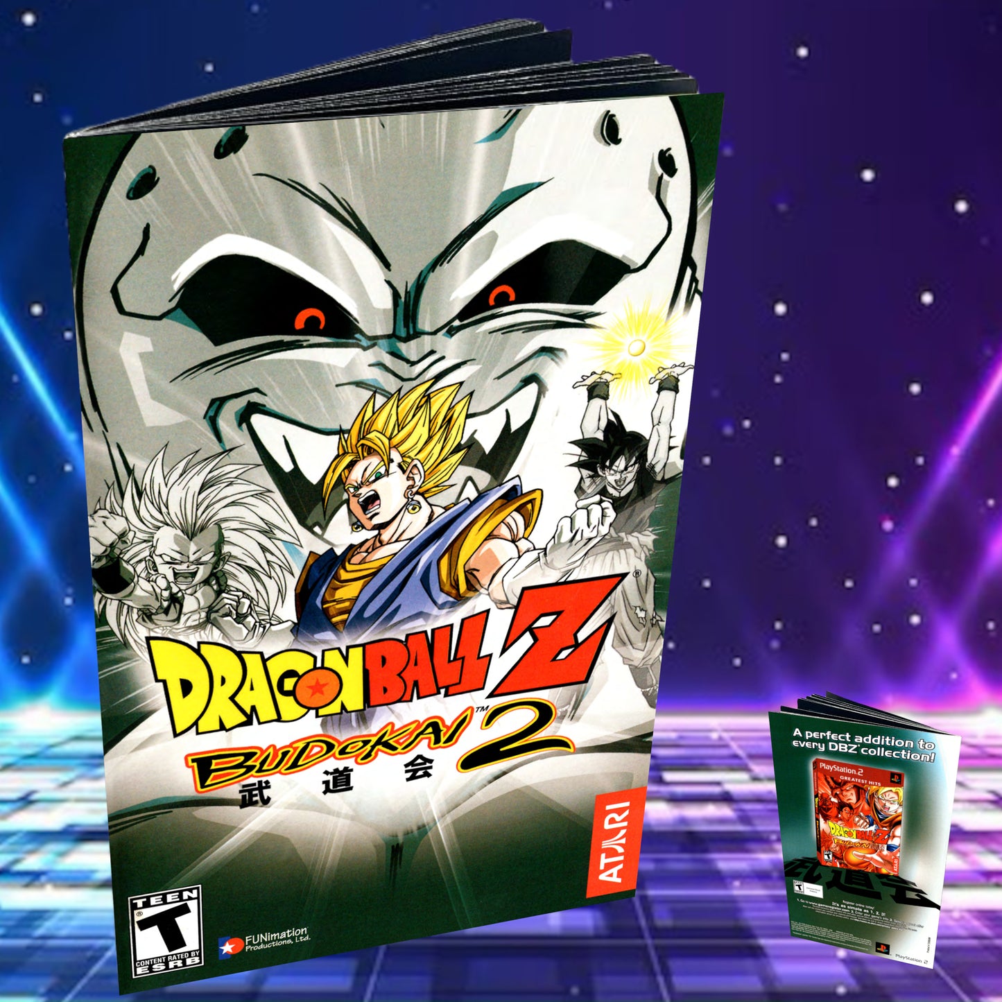 Dragonball Z Budokai 2 PS2 Manual