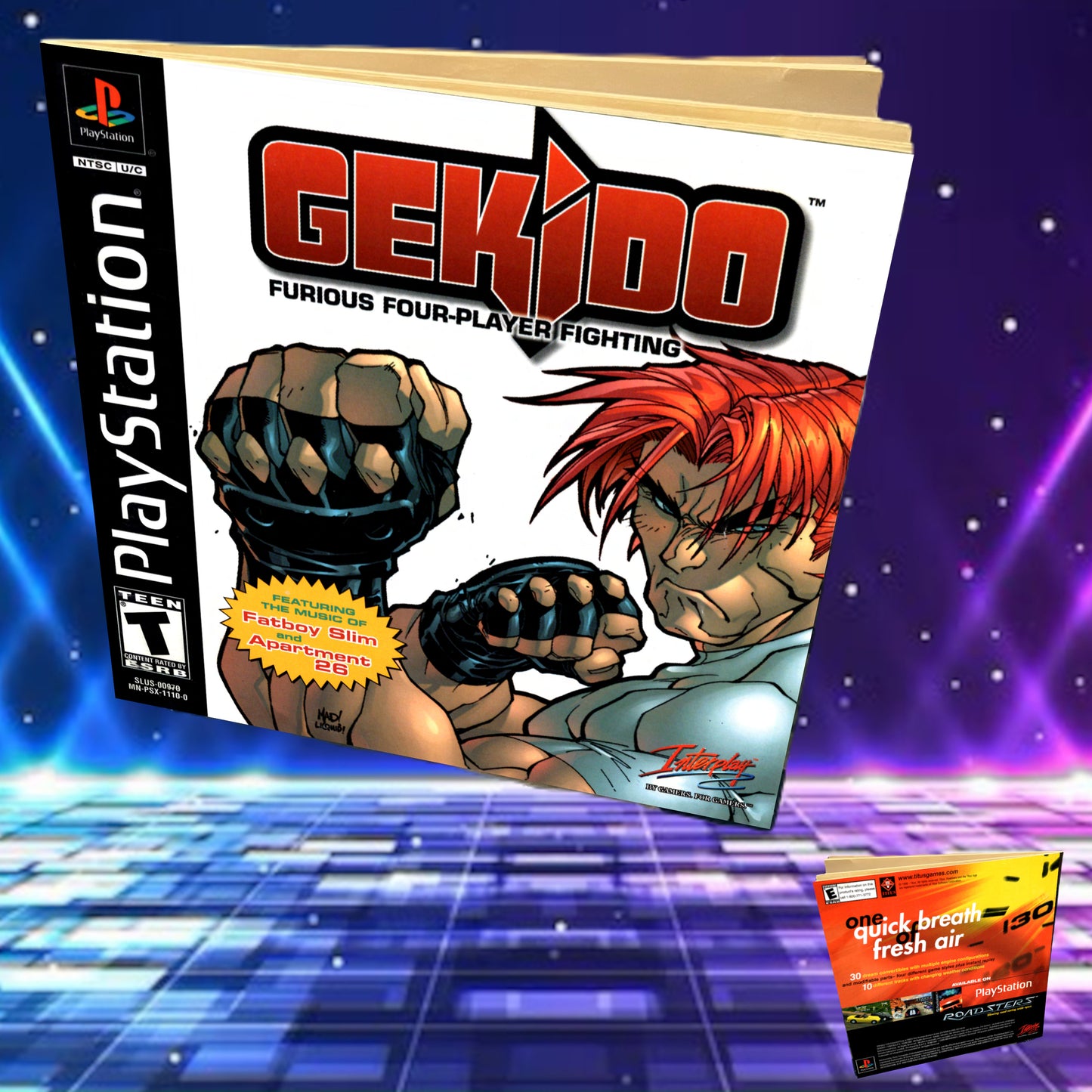 Gekido Urban Fightes PS1 Custom Manual