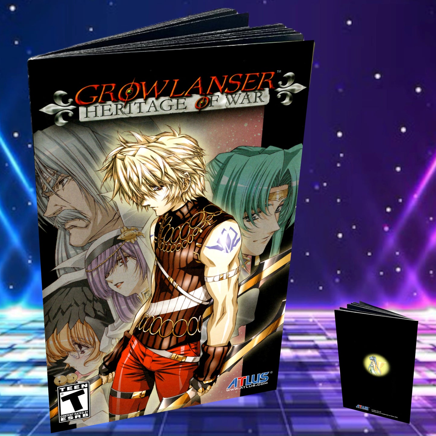 Growlanser Heritage of War PS2 Custom Manual