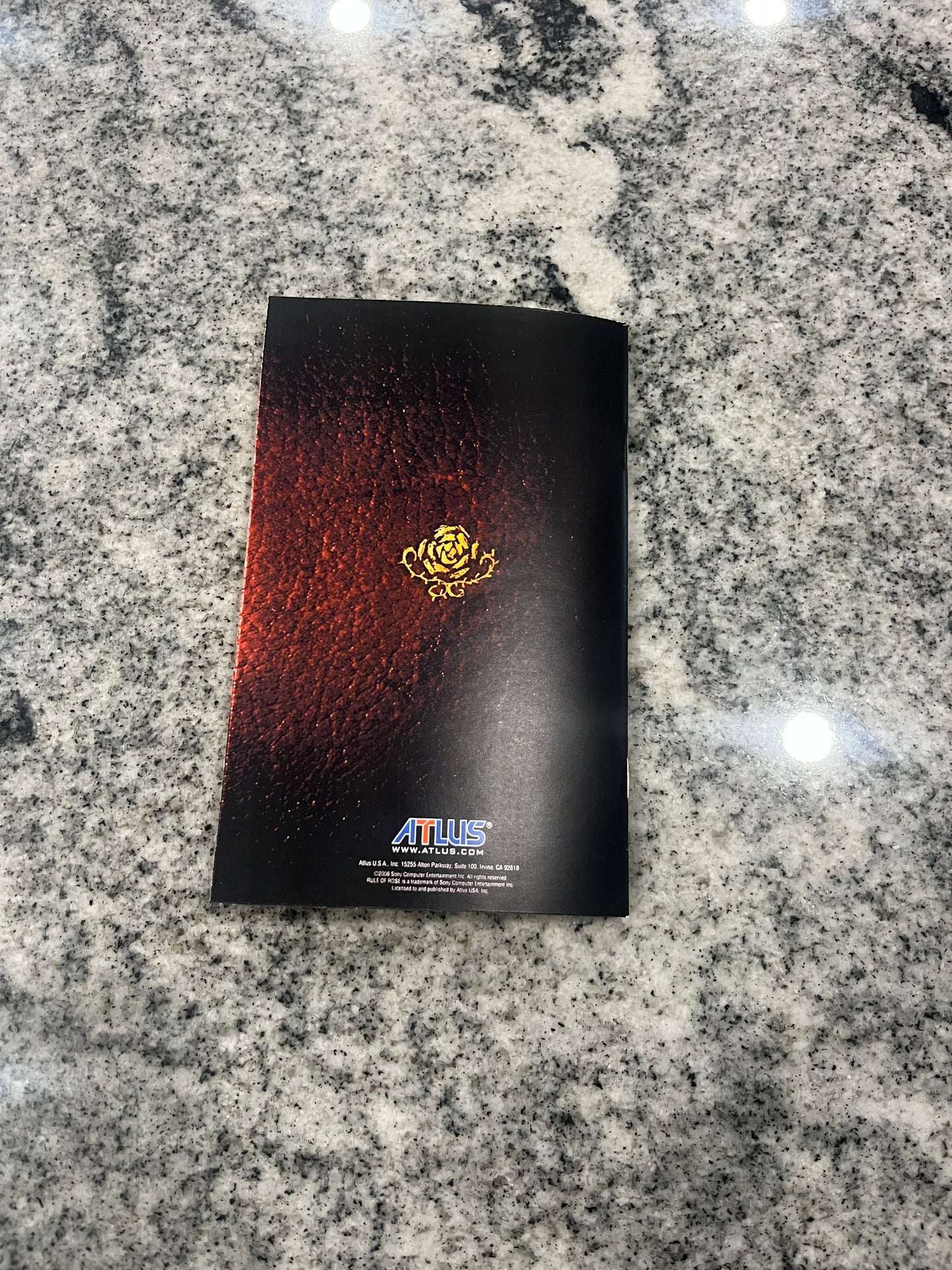Rule of Rose PS2 Custom Manual