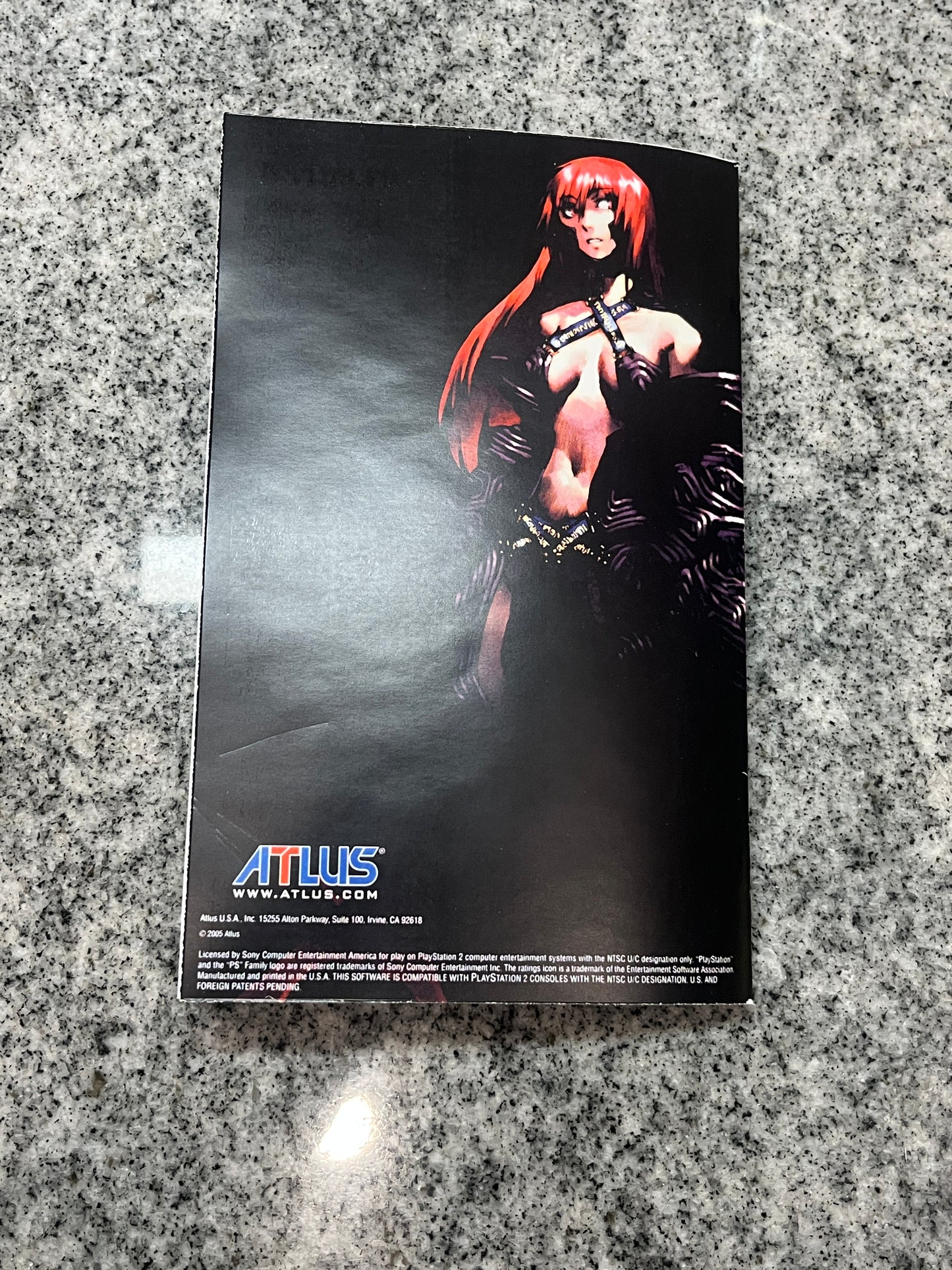 Stella Deus The Gates of Eternity PS2 Custom Manual