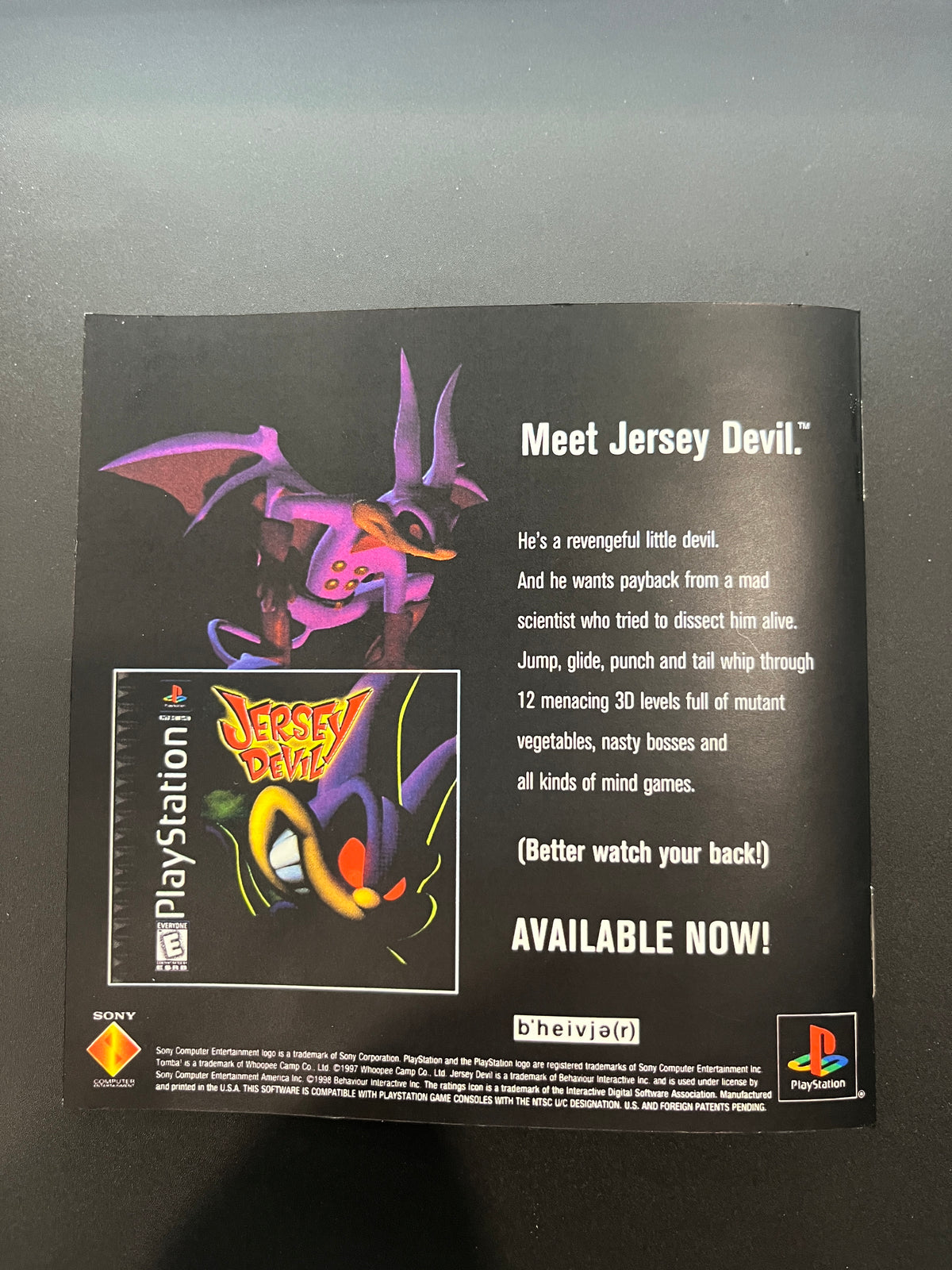 Tomba PS1 Manual