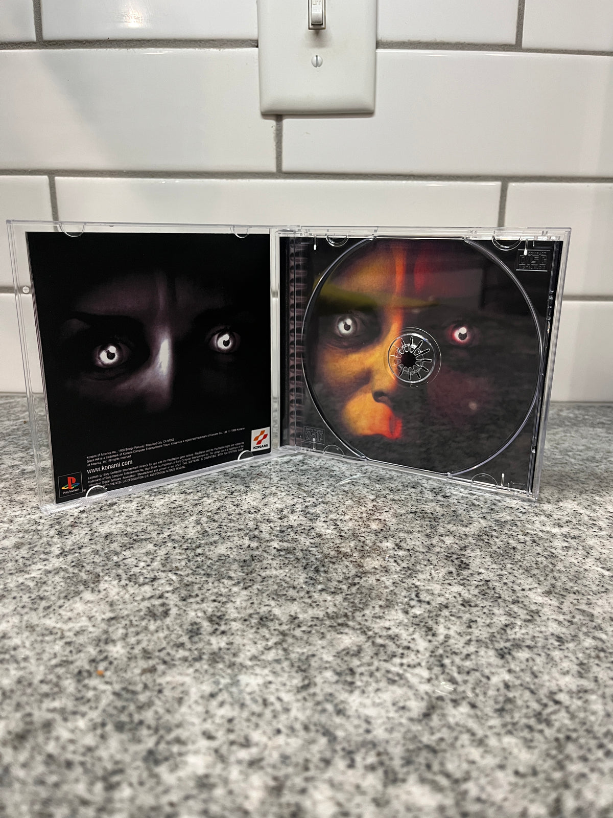 Silent Hill PS1 Replacement Manual + Back Cover Insert + Case