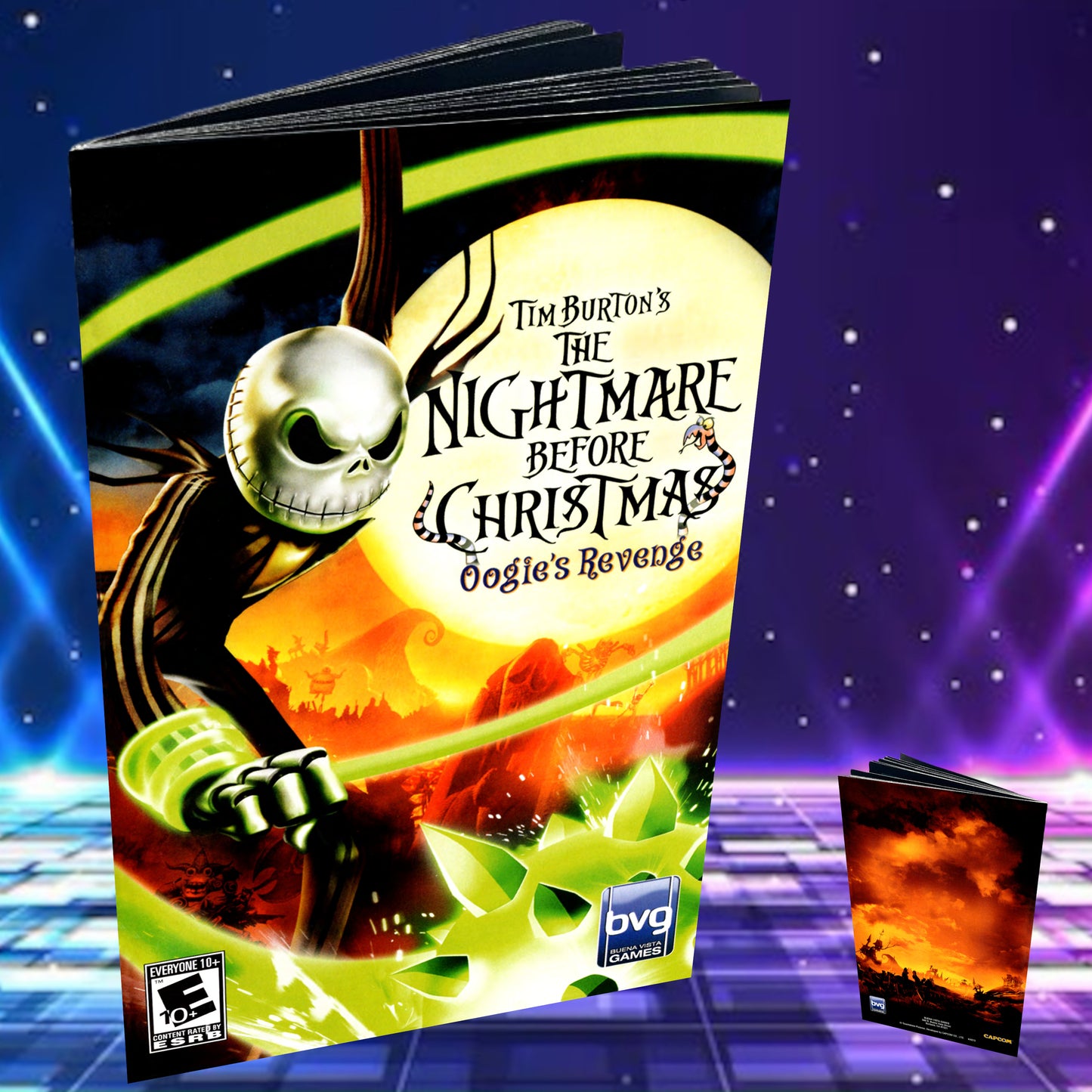 Nightmare Before Christmas PS2 Manual