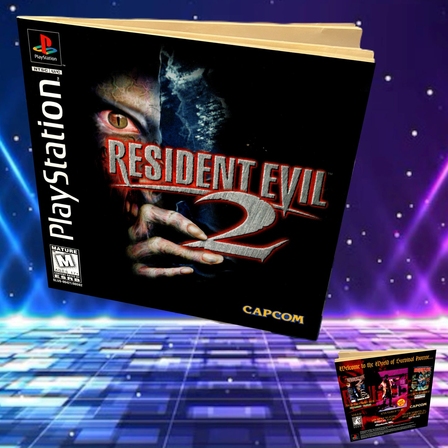 Resident Evil 2 PS1 Custom Manual