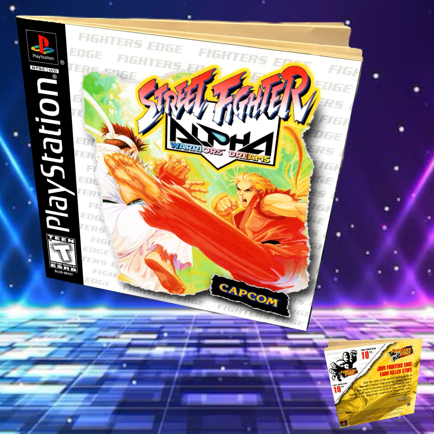 Street Fighter Alpha Warriors Dream PS1 Manual