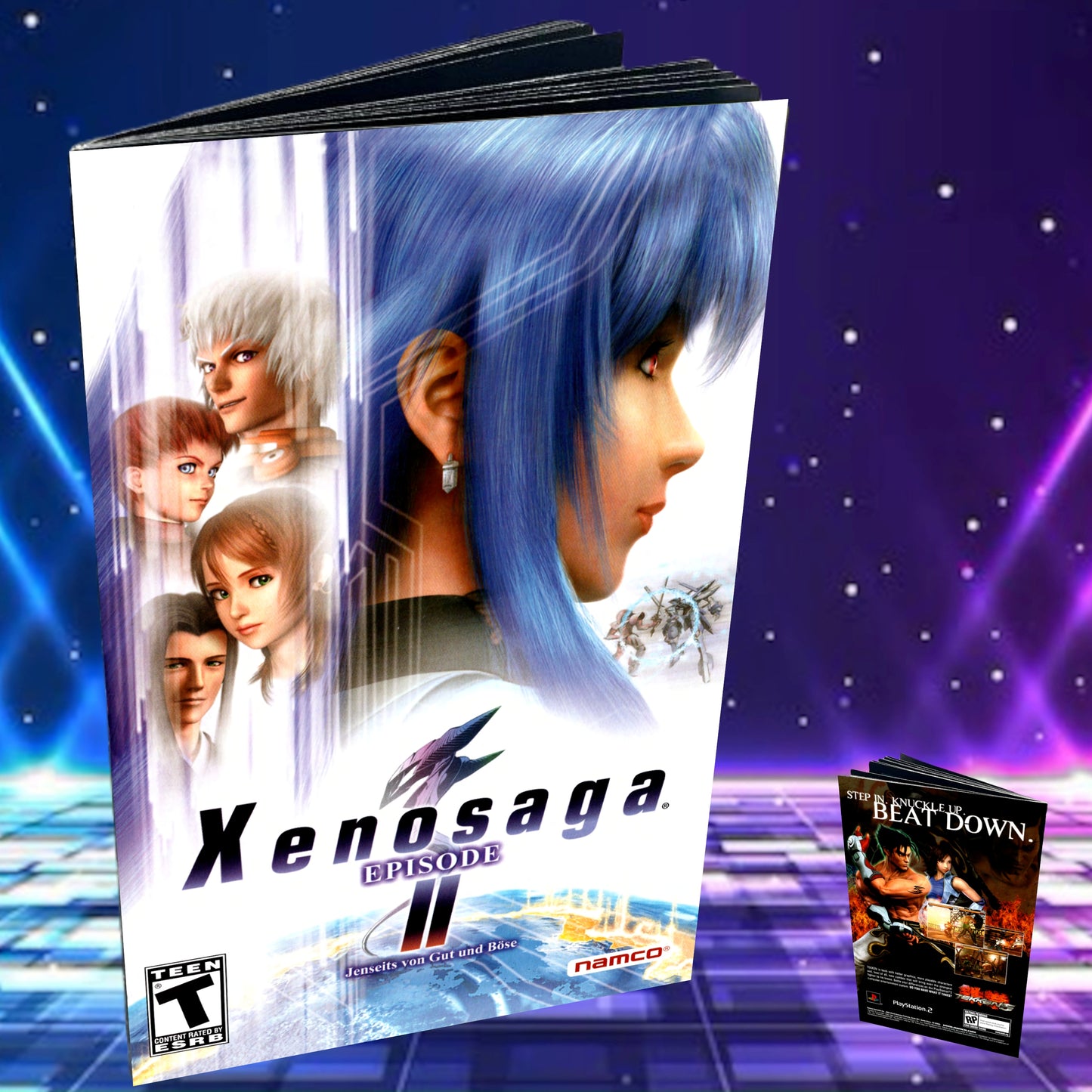 Xenosaga episode 2 PS2 Custom Manual