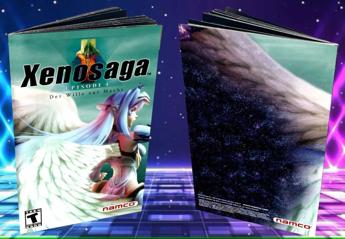 Xenosaga episode 1 PS2 Custom Manual