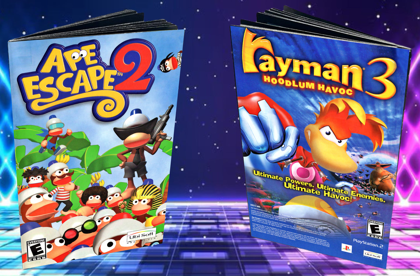 Ape Escape 2 PS2 Custom Manual