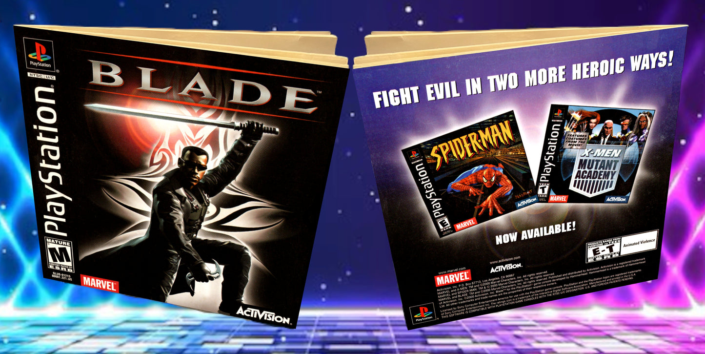Blade PS1 Custom Manual