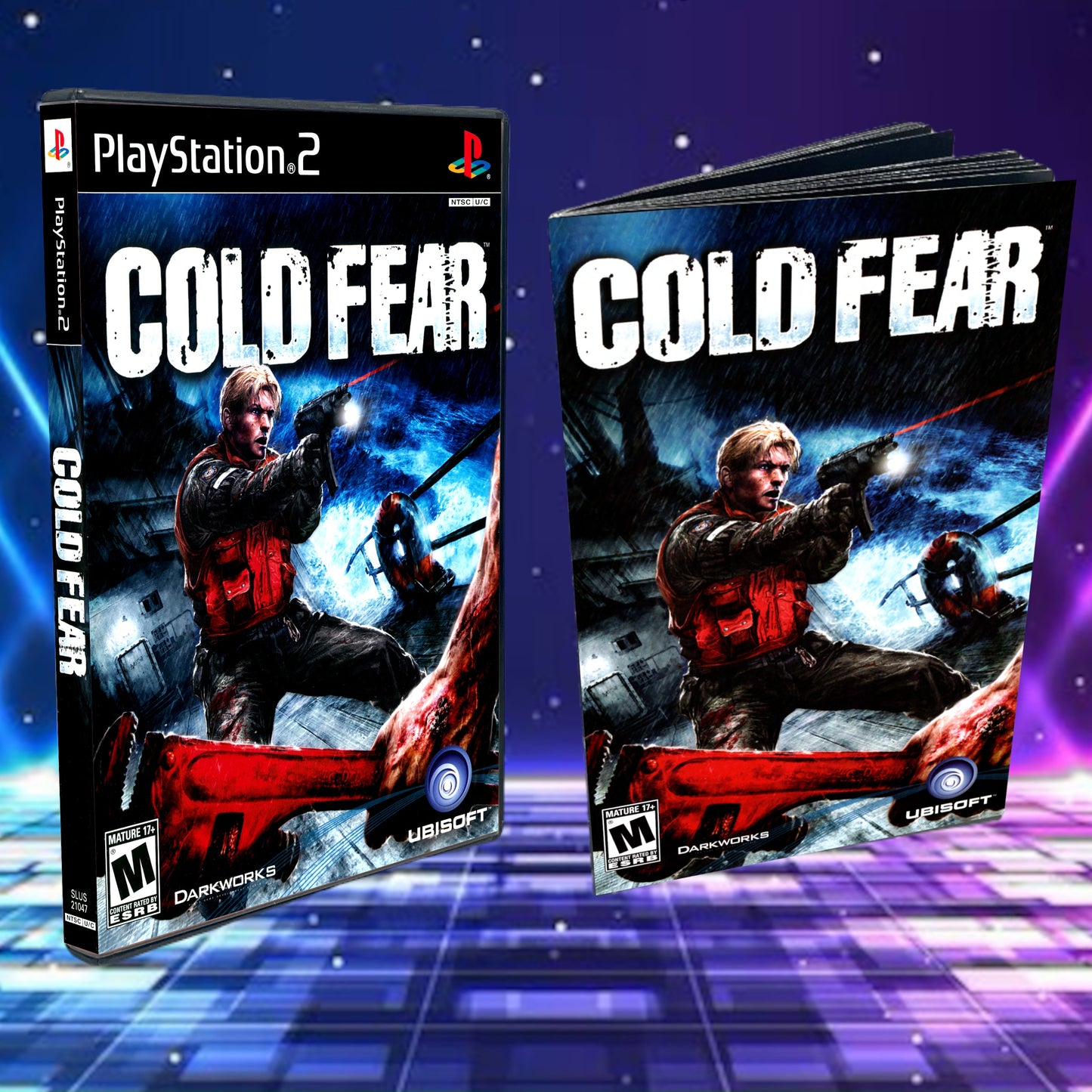 Cold Fear Cover Art + Manual + PS2 Style Case