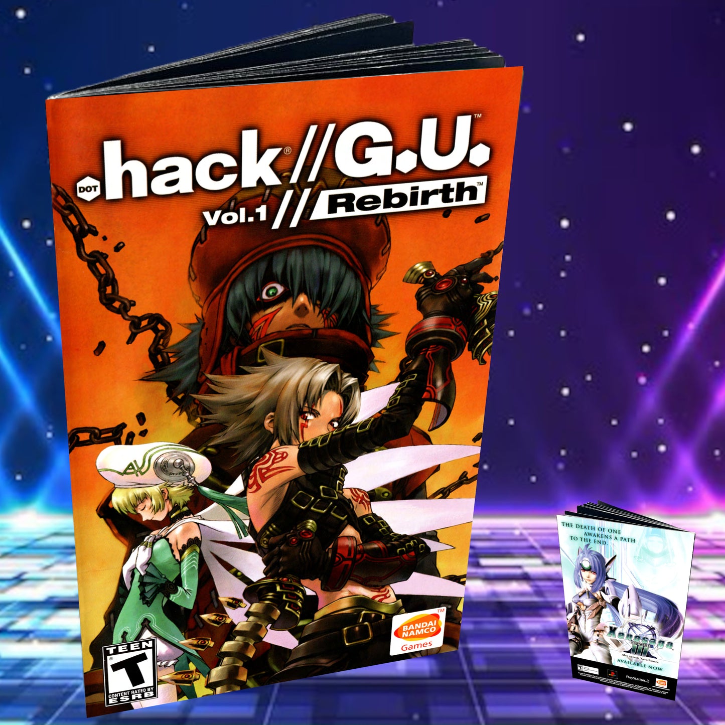 Dot Hack GU Vol. 1 Rebirth PS2 Manual