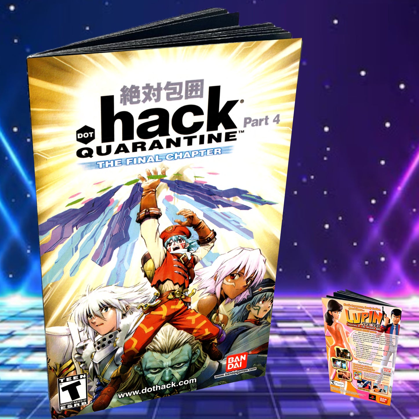 Dot Hack Quarantine Part 4 PS2 Manual