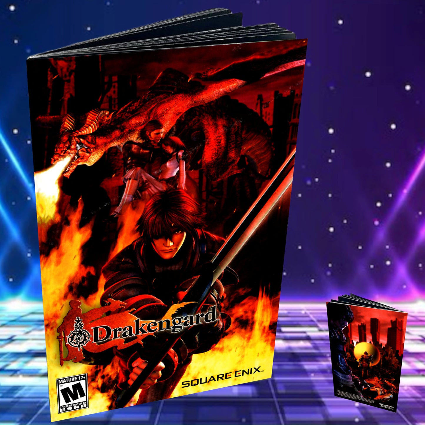 Drakengard 1 PS2 Custom Manual