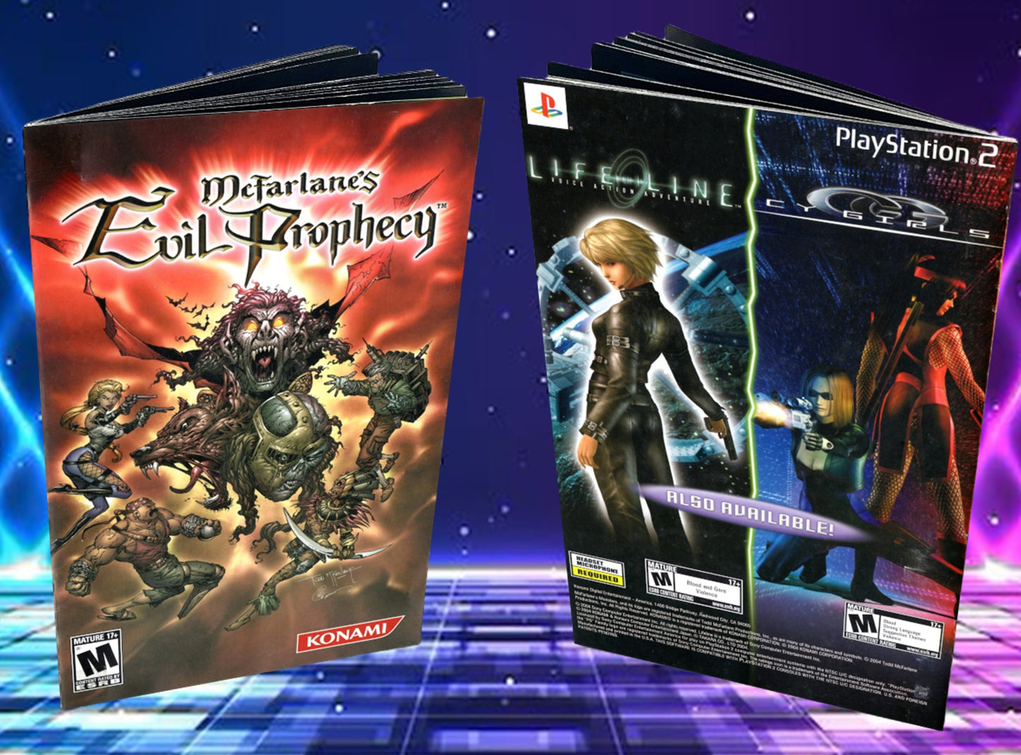 McFarlane's Evil Prophecy PS2 Custom Manual