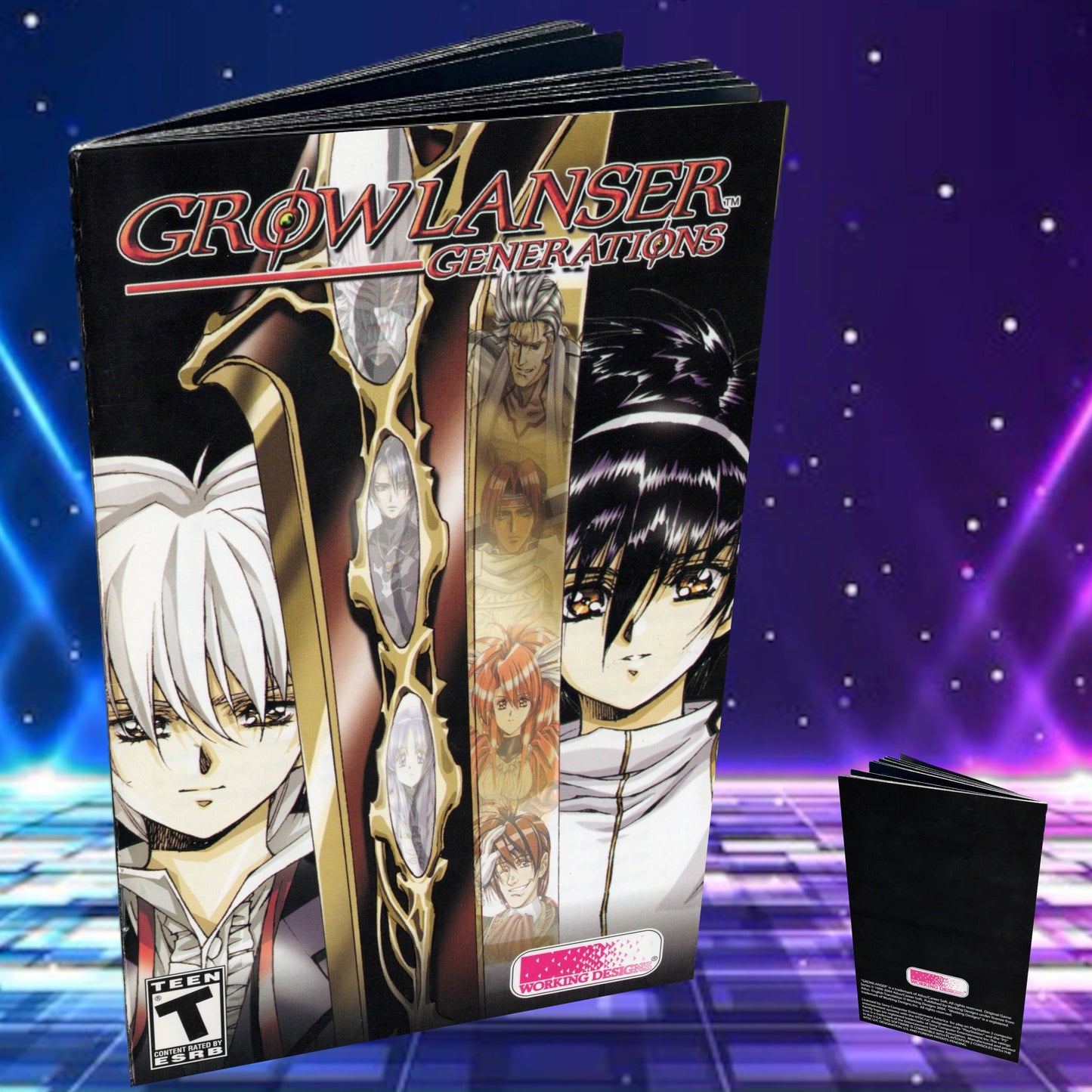 Growlanser Generations PS2 Custom Manual
