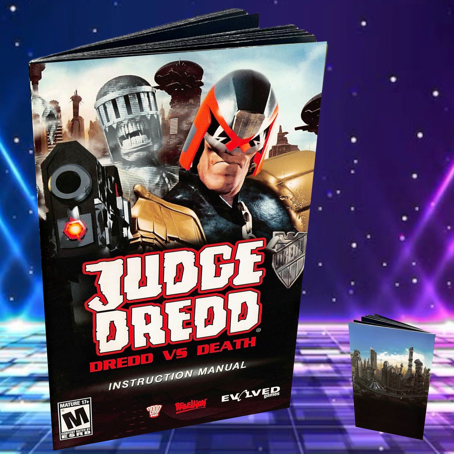 Judge Dredd - Dredd vs Death PS2 Custom Manual