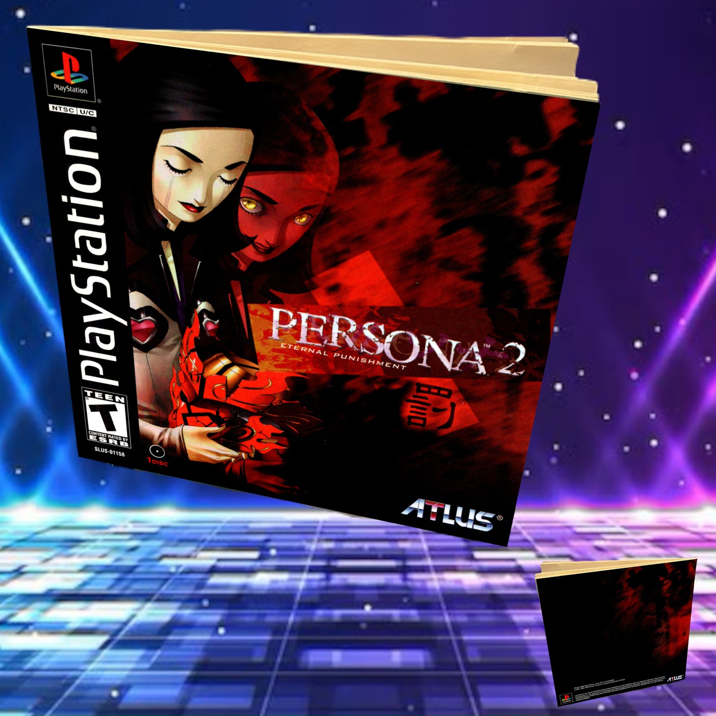 Persona 2 Eternal Punishment PS1 Custom Manual