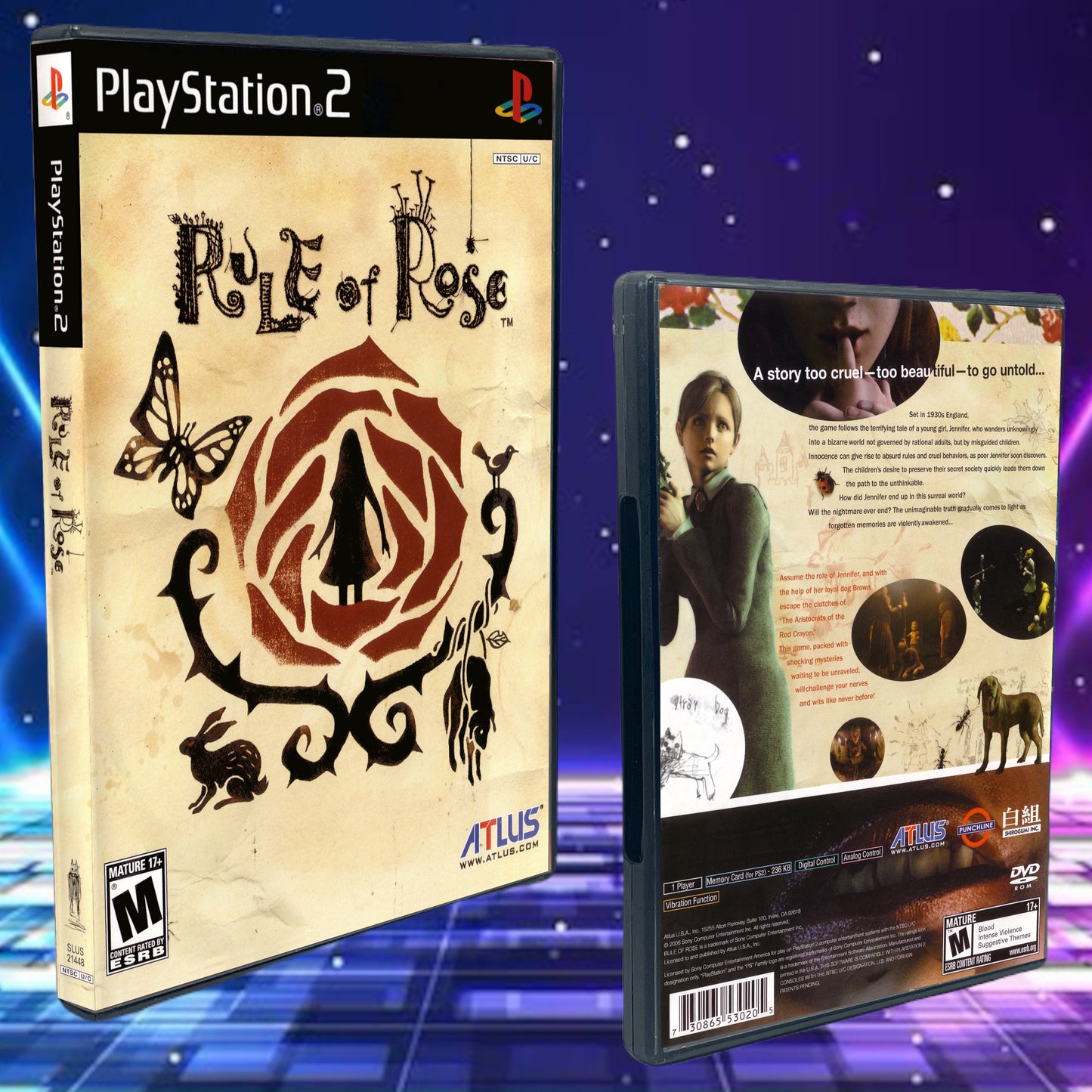 Rule of Rose PS2 Custom Cover art