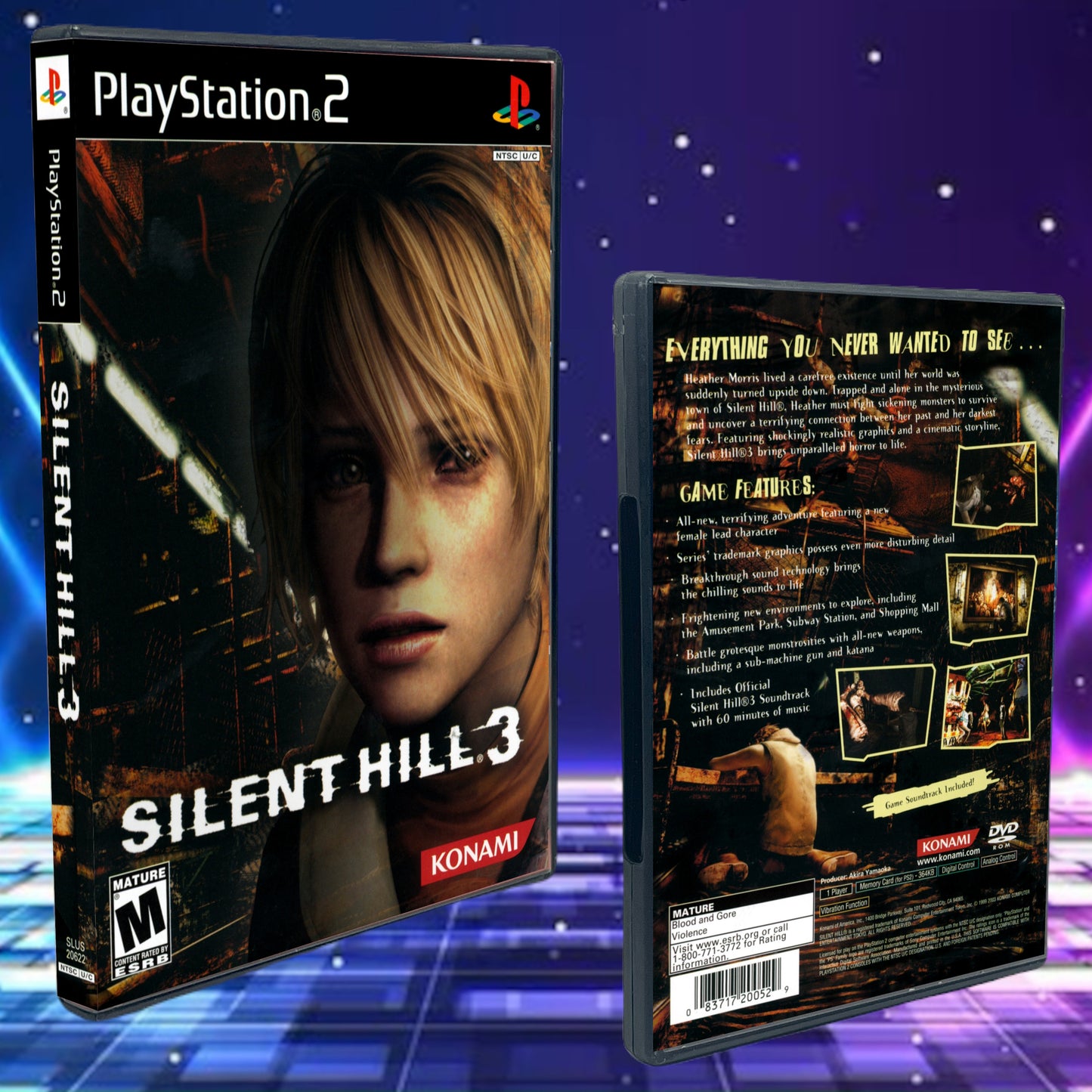 Silent Hill 3 PS2 Custom Cover art
