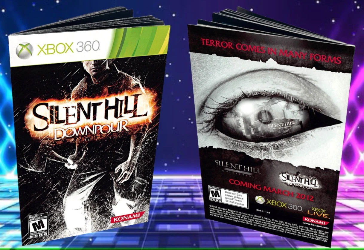 Silent Hill Downpour Xbox 360 Custom Manual