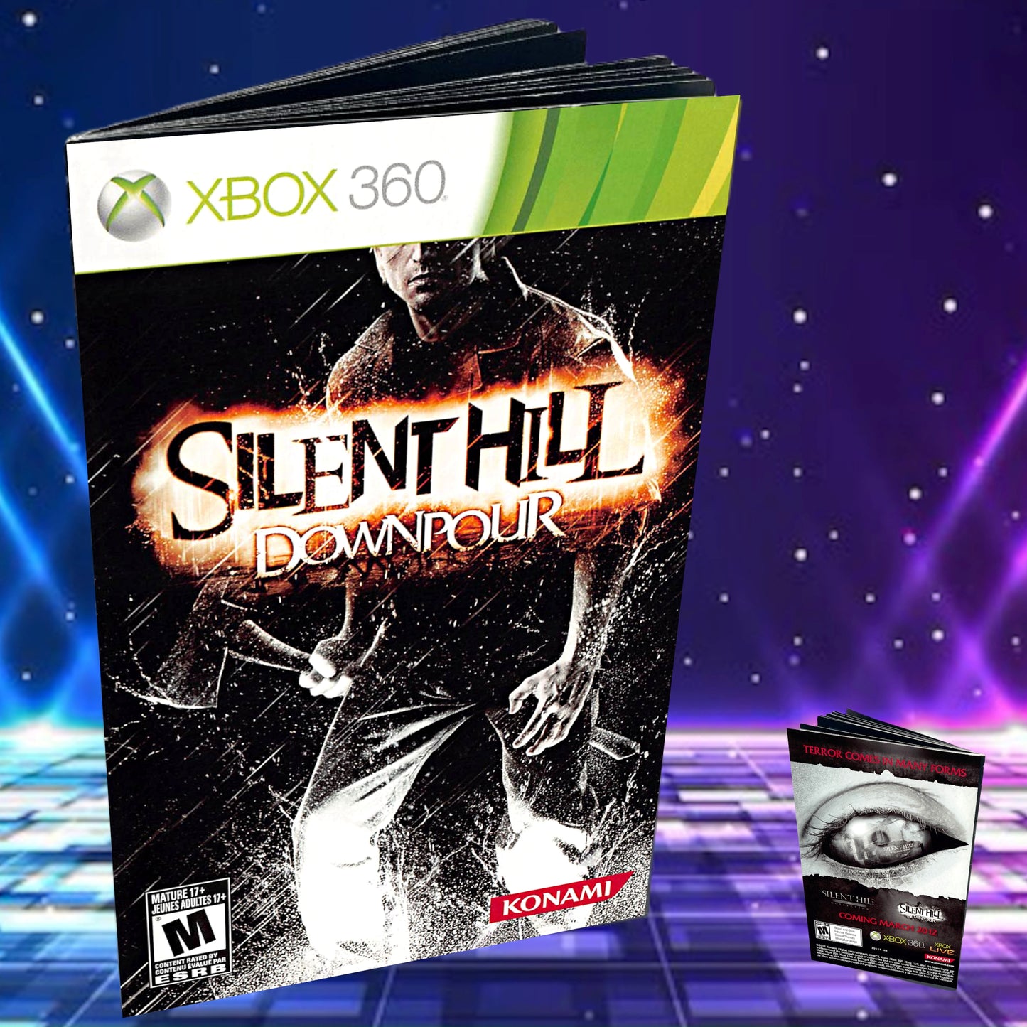 Silent Hill Downpour Xbox 360 Custom Manual