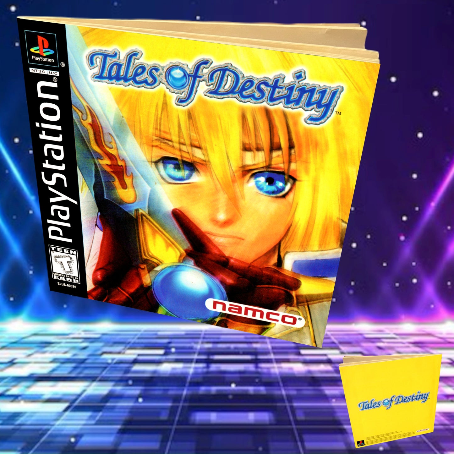 Tales of Destiny PS1 Custom Manual