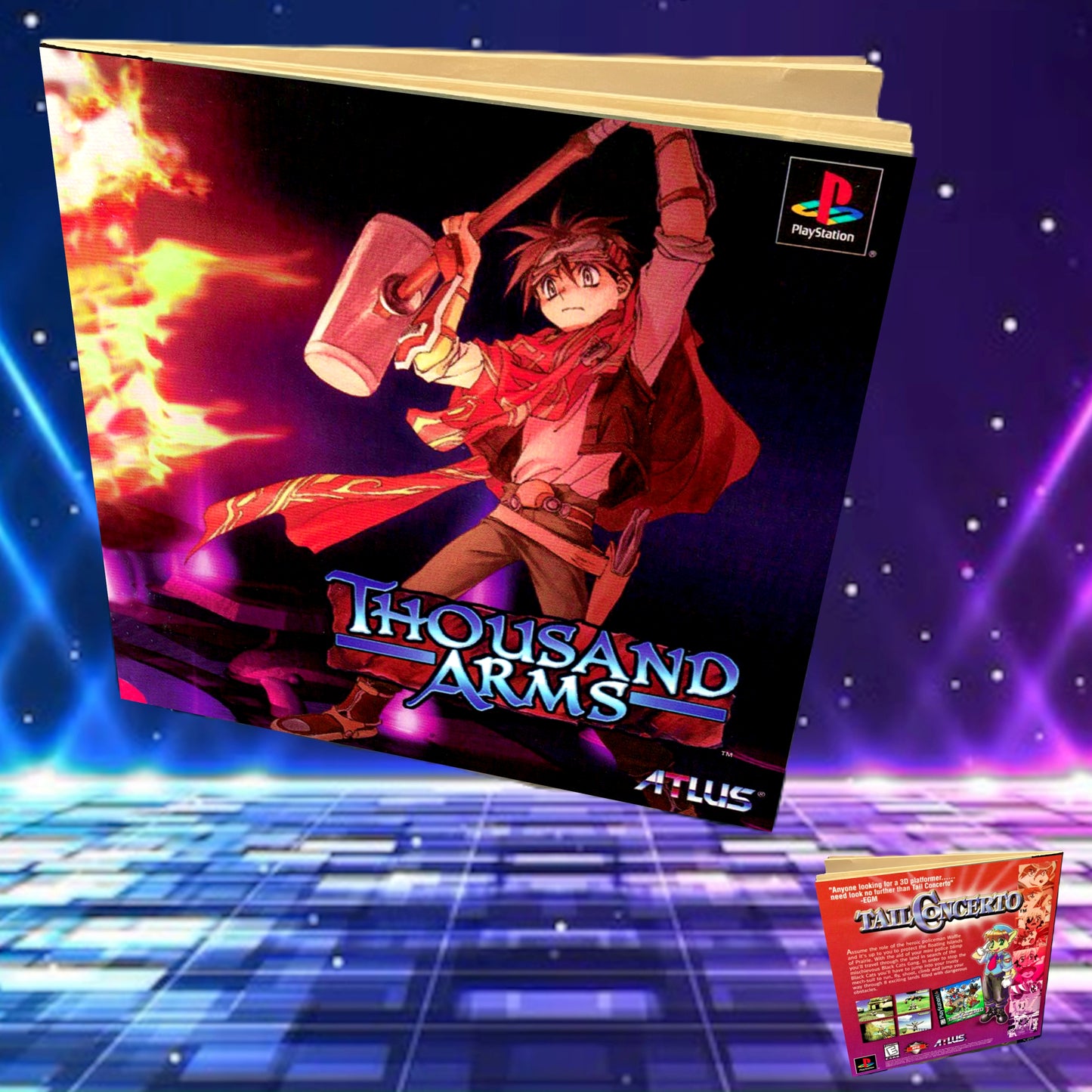 Thousand Arms PS1 Custom Manual