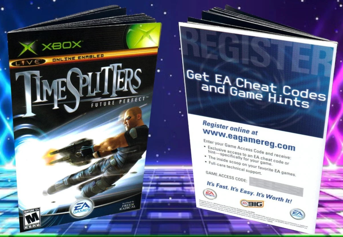 Time Splitters Future Perfect Xbox Custom Manual
