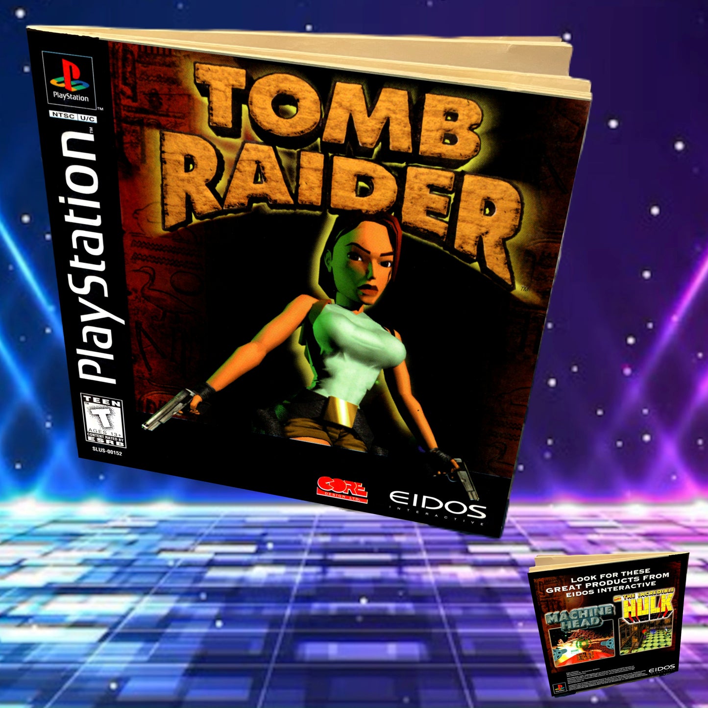 Tomb Raider PS1 Custom Manual