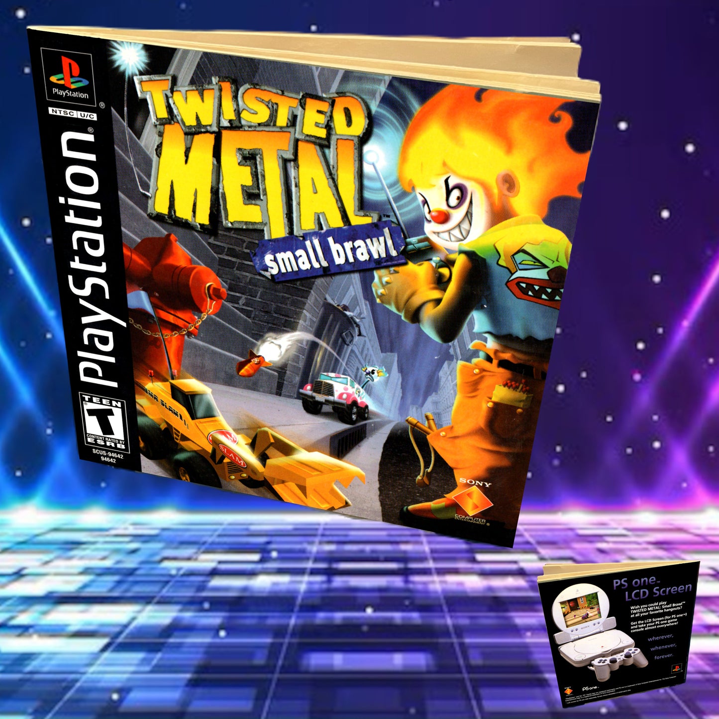 Twisted Metal Small Brawl PS1 Custom Manual