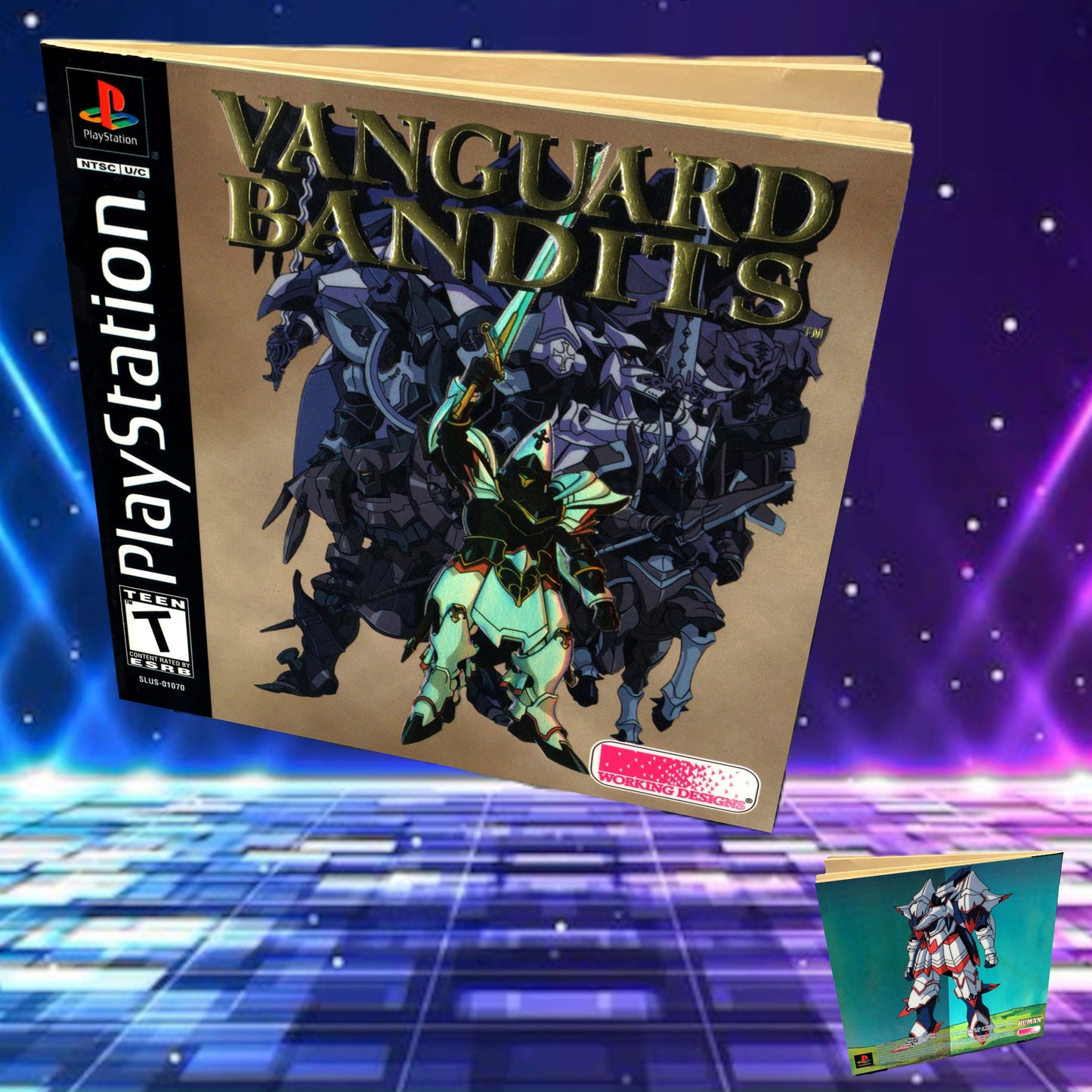Vanguard Bandits PS1 Custom Manual
