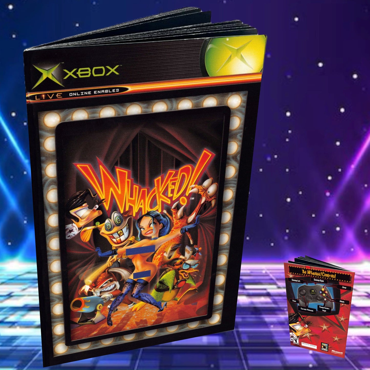 Wacked! Xbox Custom Manual