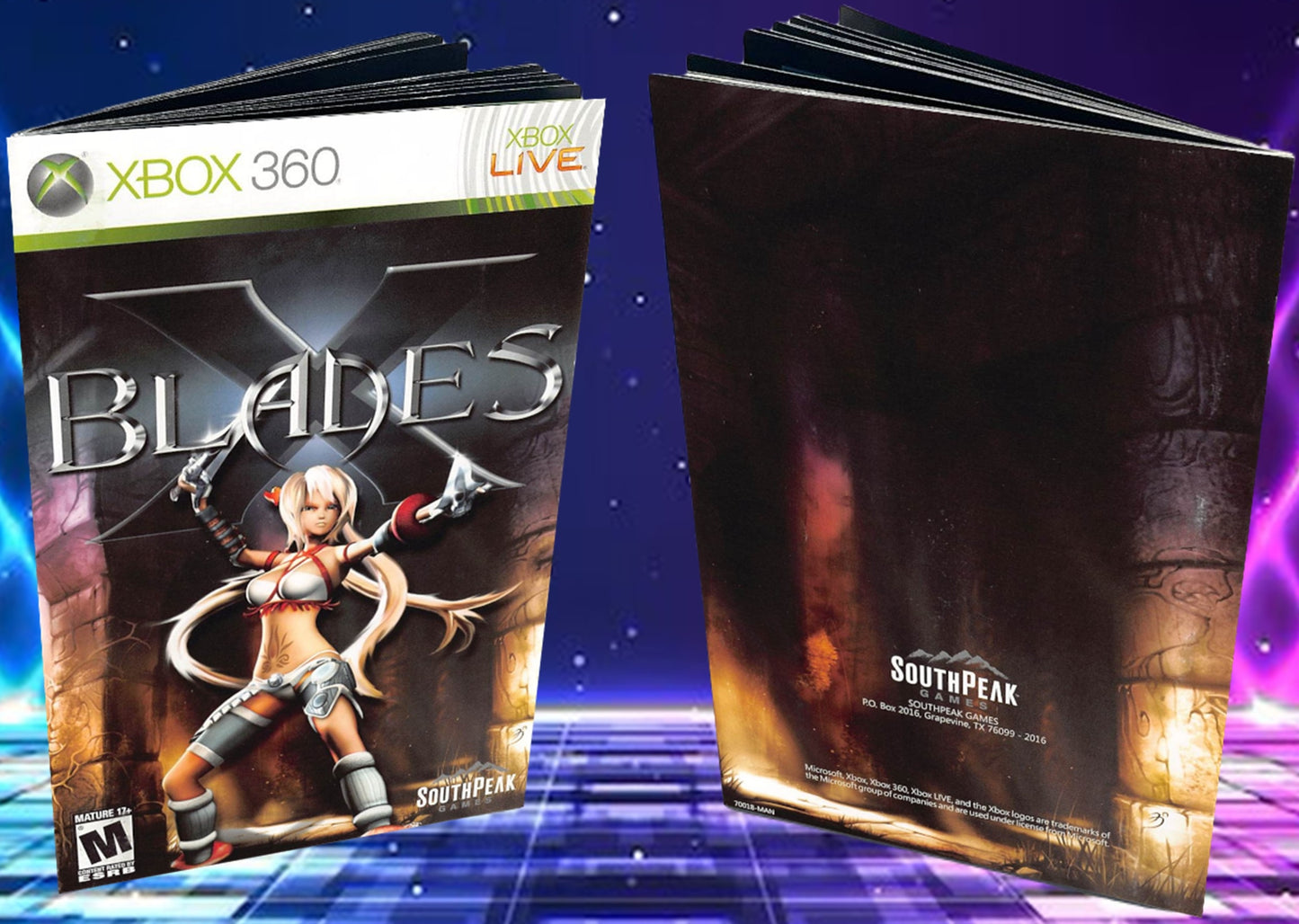 X Blades Xbox 360 Custom Manual