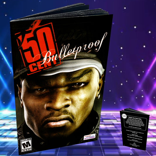 50 Cent Bulletproof PS2 Custom Manual
