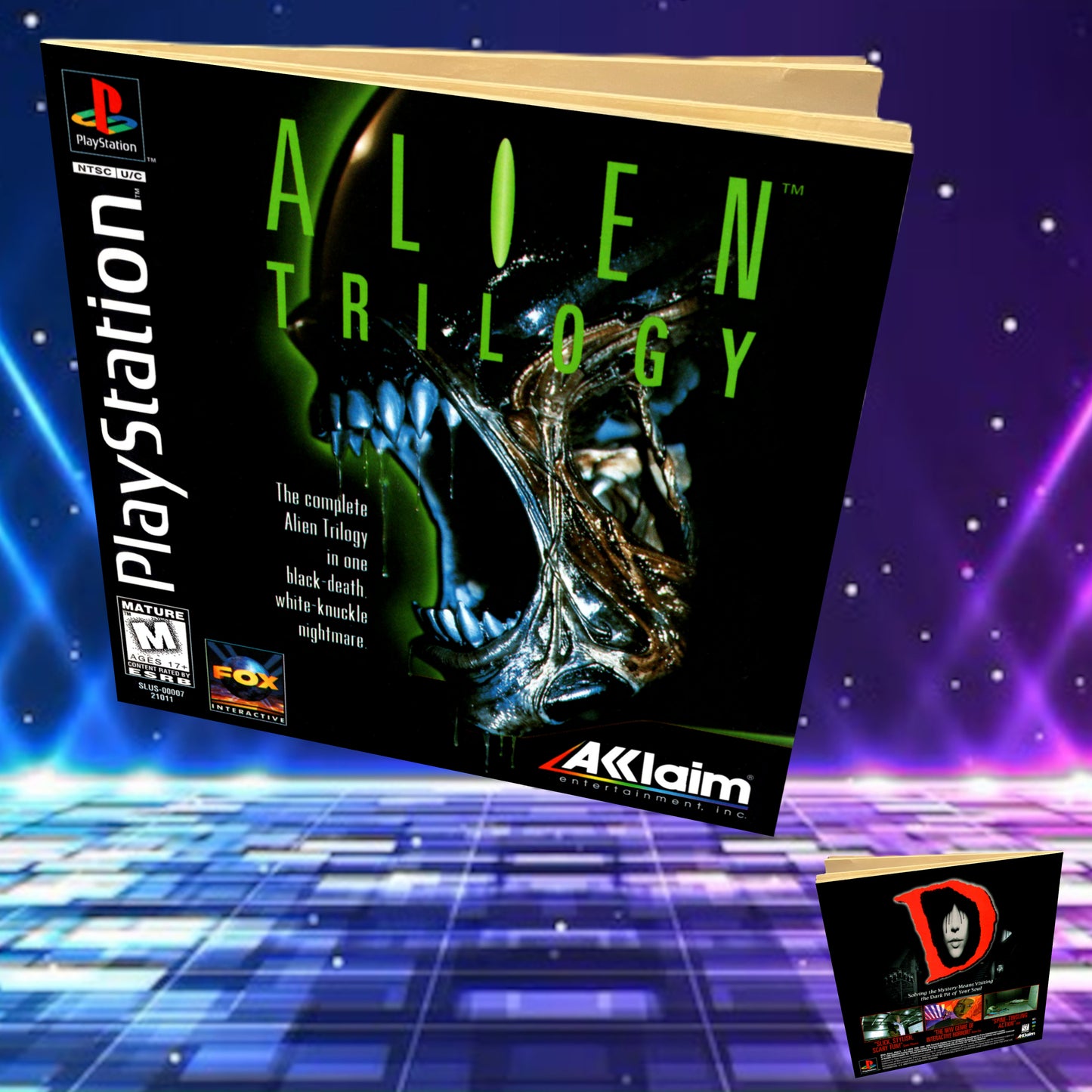 Alien Trilogy PS1 Manual