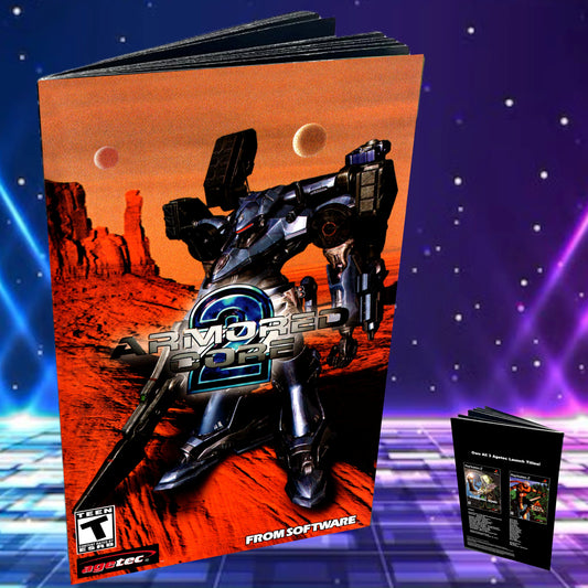 Armored Core 2 PS2 Custom Manual