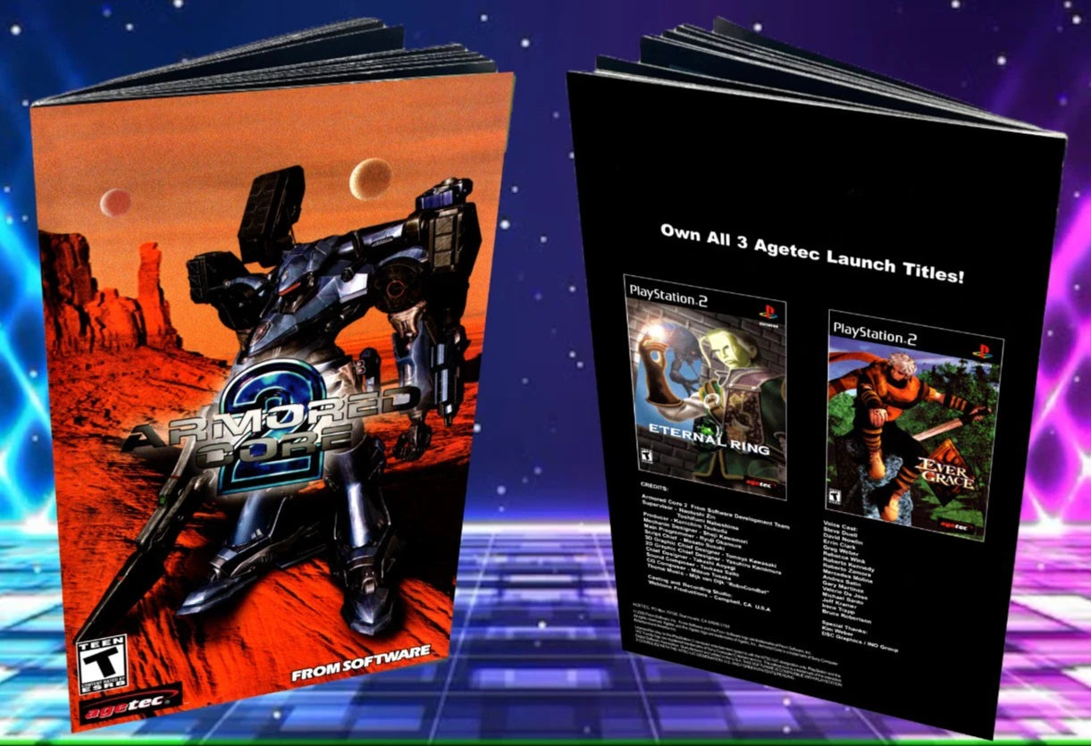 Armored Core 2 PS2 Custom Manual