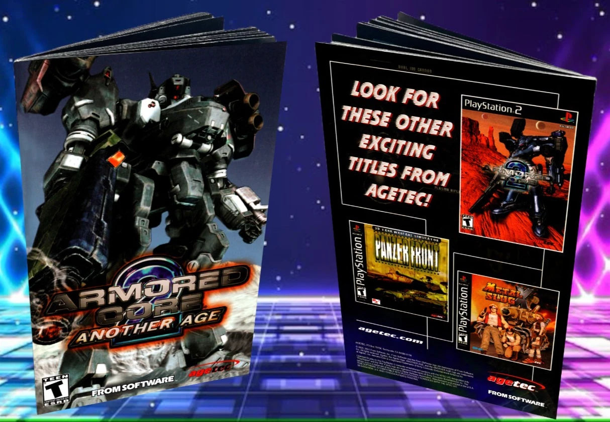 Armored Core 2 Another Age PS2 Custom Manual