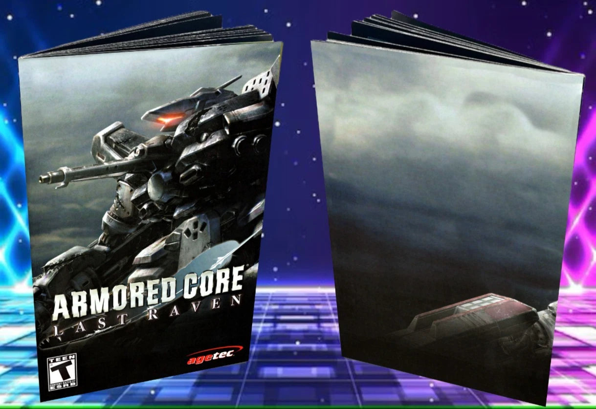 Armored Core Last Raven PS2 Custom Manual