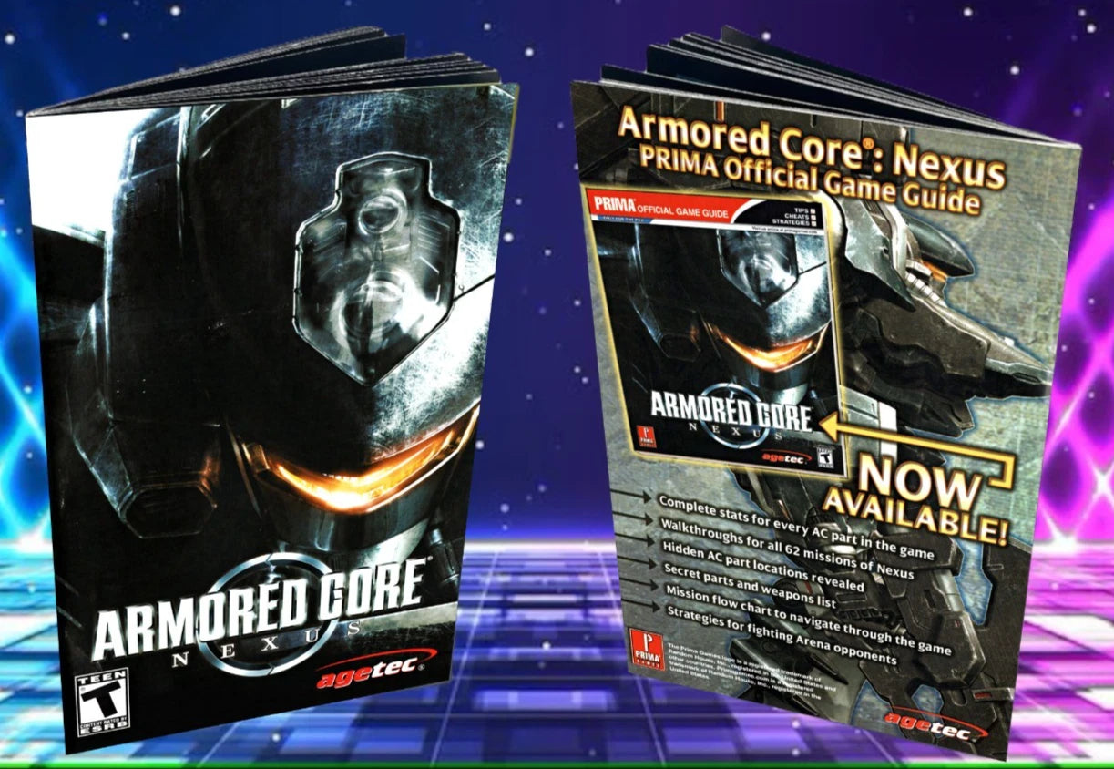 Armored Core Nexus PS2 Custom Manual