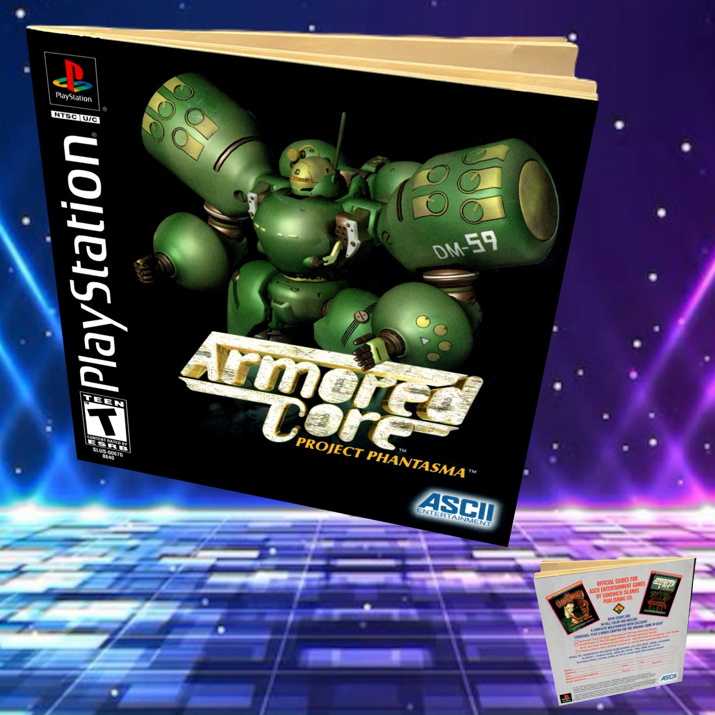 Armored Core Project Phantasma PS1 Custom Manual