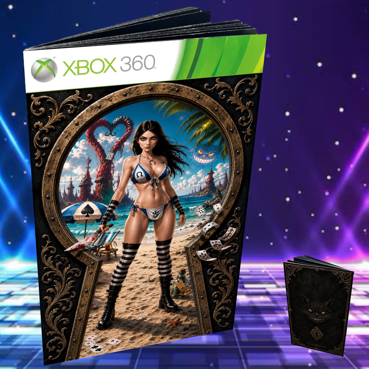 Alice Madness Returns Bikini Xbox 360 Custom Manual