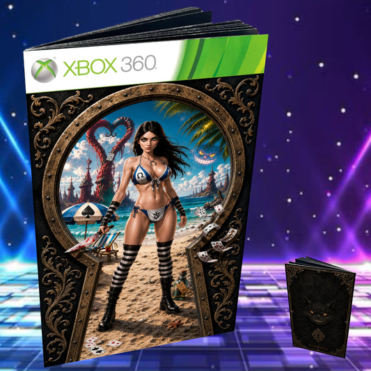 Alice Madness Returns Bikini Xbox 360 Custom Manual