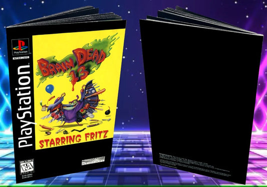 Brain Dead 13 Long Box PS1 Custom Manual